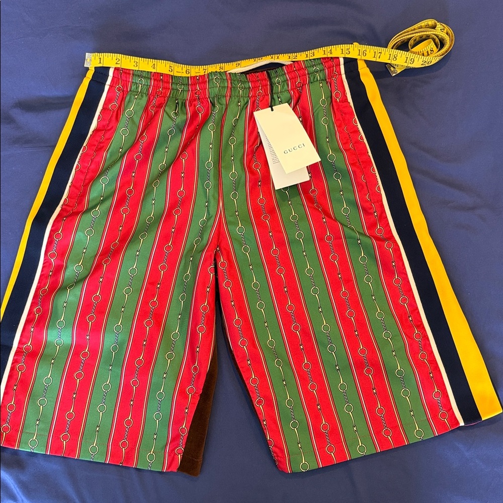 Gucci Multicolor Striped Shorts